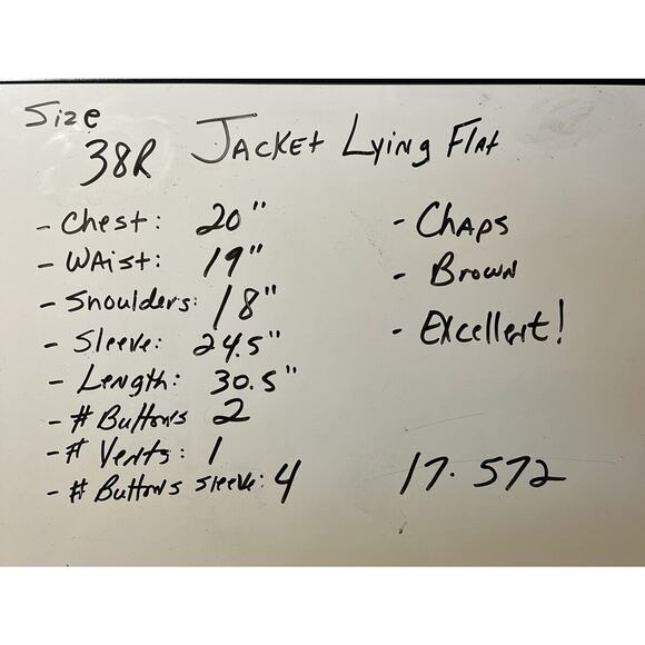 Chaps Ralph Lauren 38R Mens Brown Blazer Casual Sport Coat Suit Jacket - Picture 9 of 14